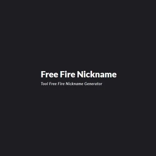 FreeFire   Nickname (freefirenicknamenet)