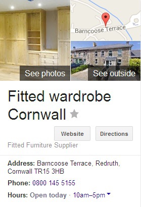 Fitted Wardrobe Cornwall