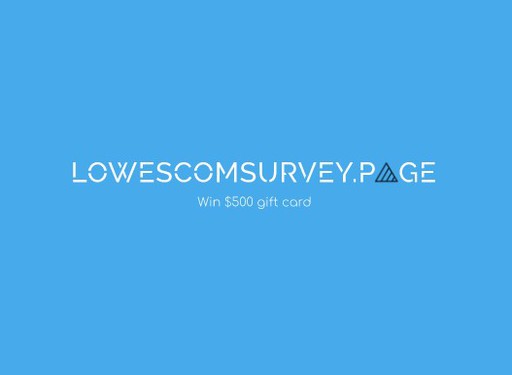 lowescomsurvey.page official