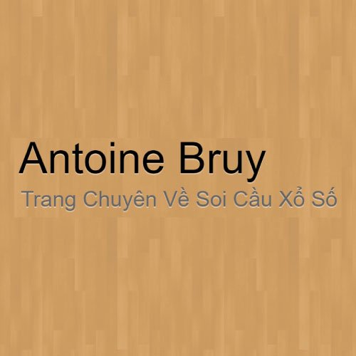 Antoine   Bruy (antoinebruy)