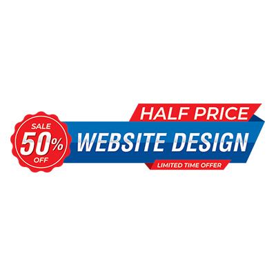 Half Price  Website Design